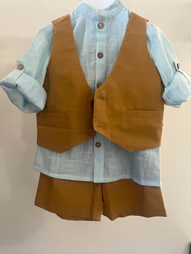 Boys-3 Piece Short Set