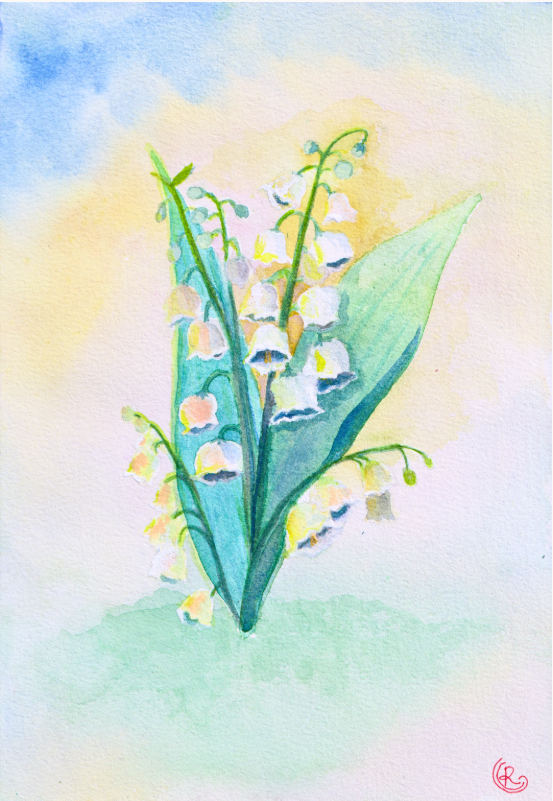 Lily of the Valley Card