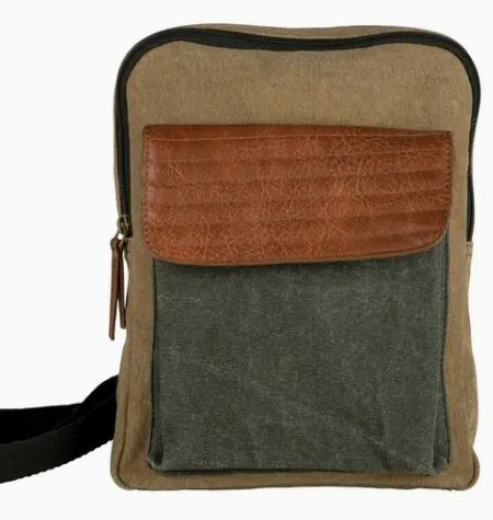 Army Canvas Crossbody