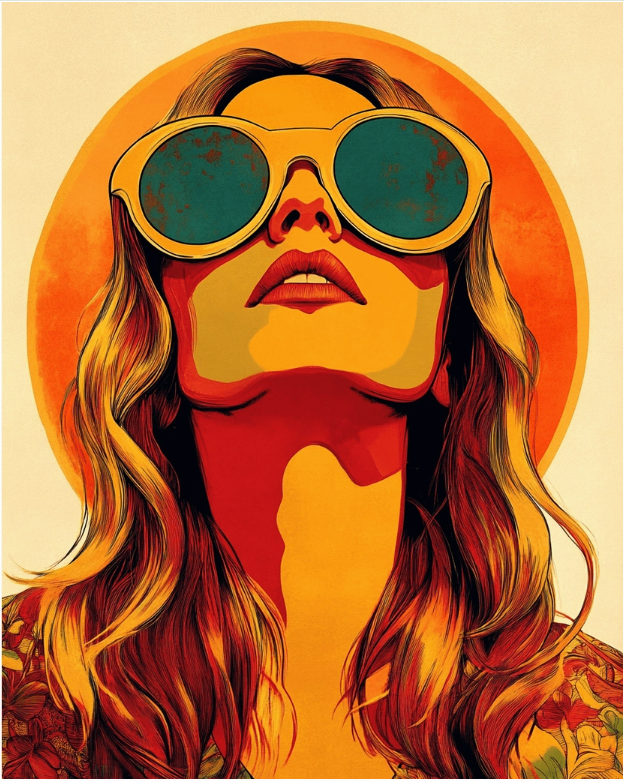 Cali Sun Print