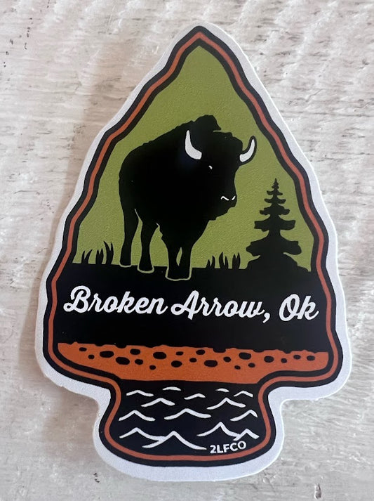 Bison BAOK Sticker