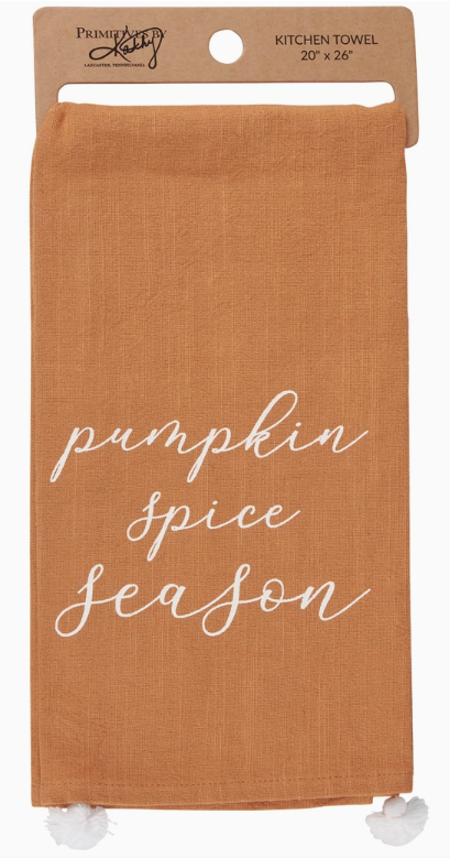 Pumpkin Spice Kitchen Towel