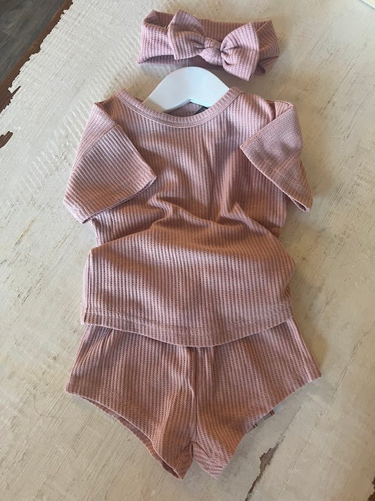 Rose Infant Short Set