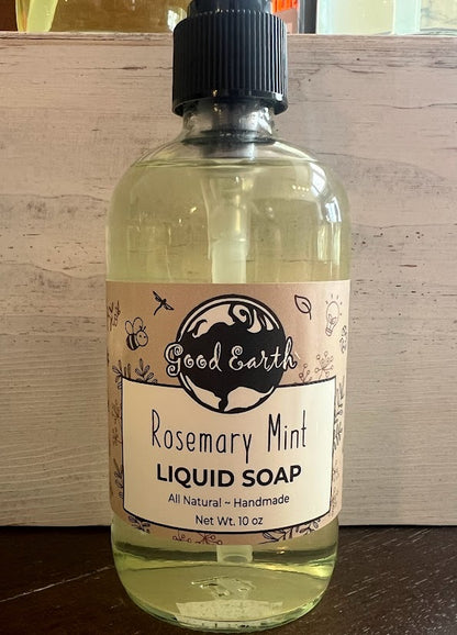 Sweet Basil Vanilla Liquid Soap