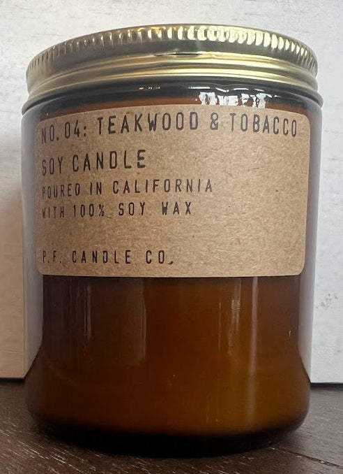 Teakwood & Tobacco Soy Candle