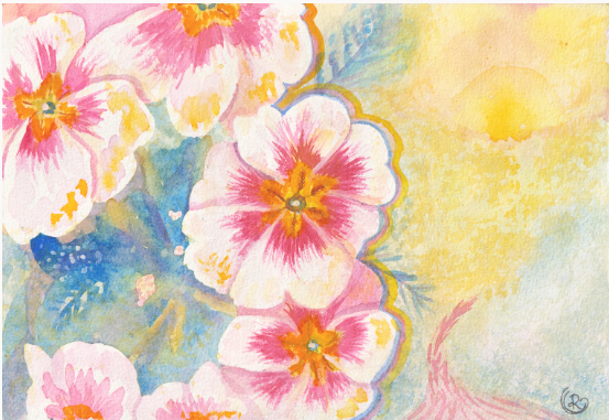 Violets Card