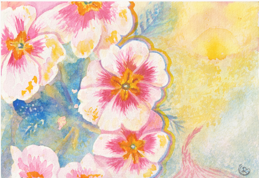 Violets Card